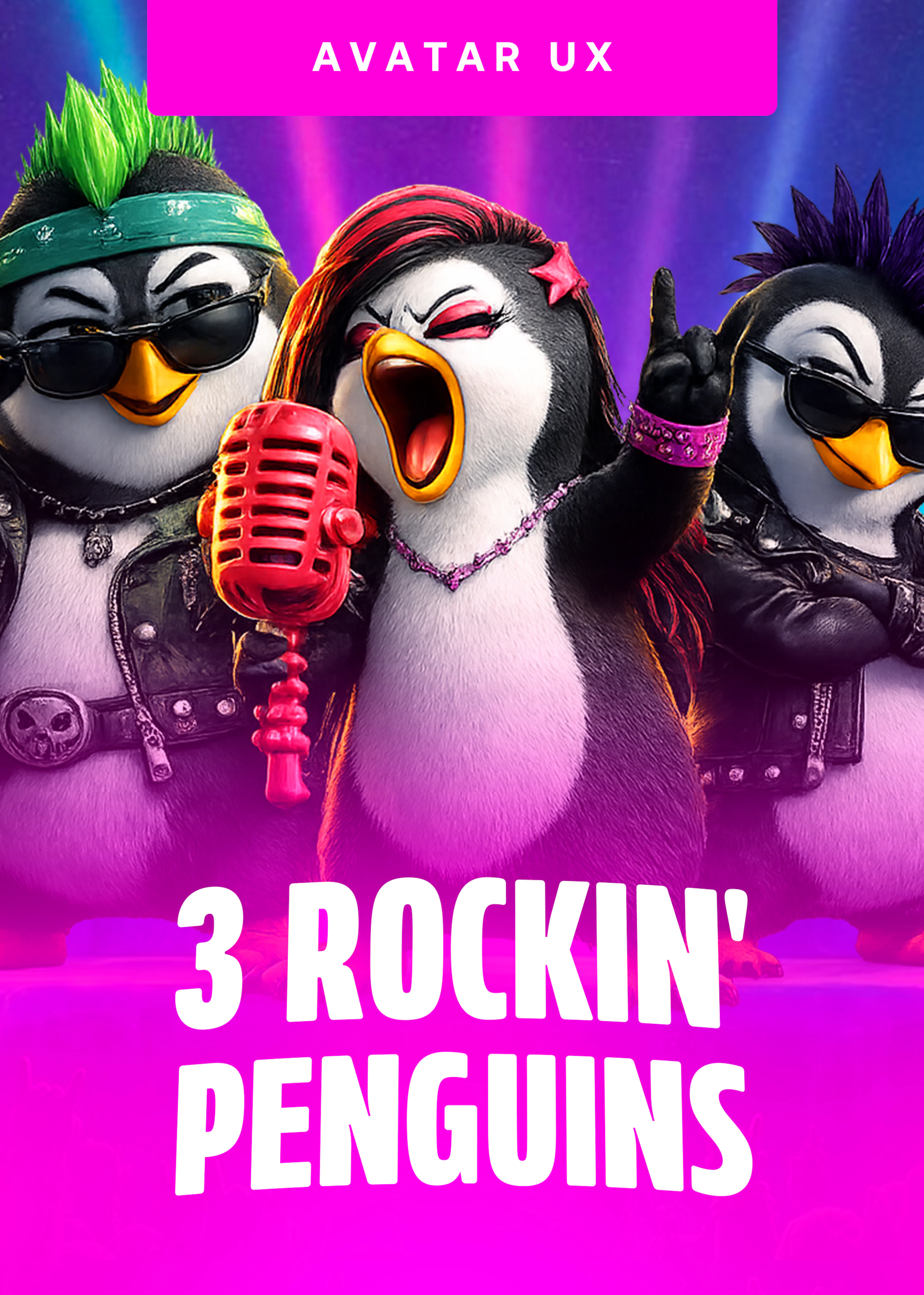 3 Rockin’ Penguins