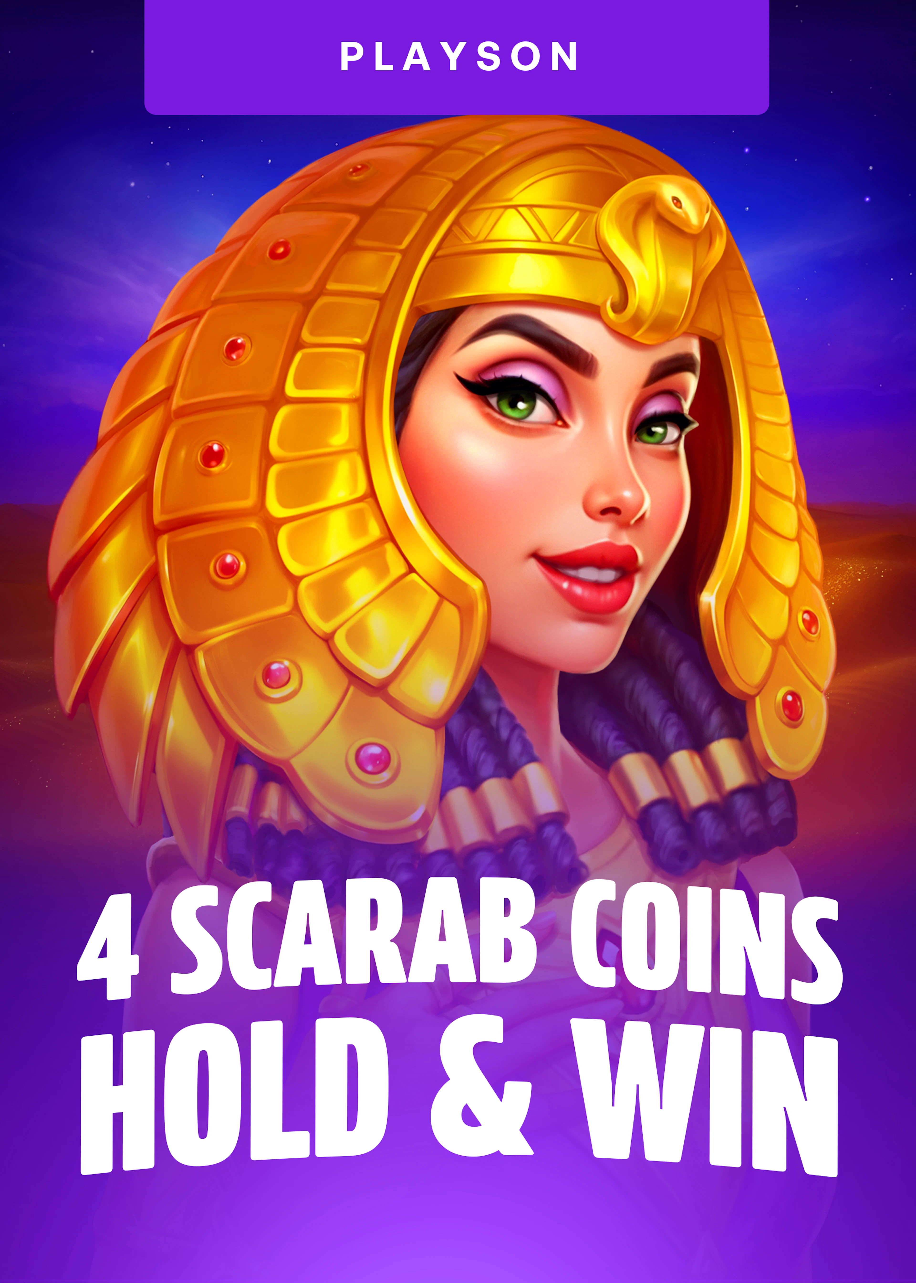 4 Scarab Coins: Hold and Win