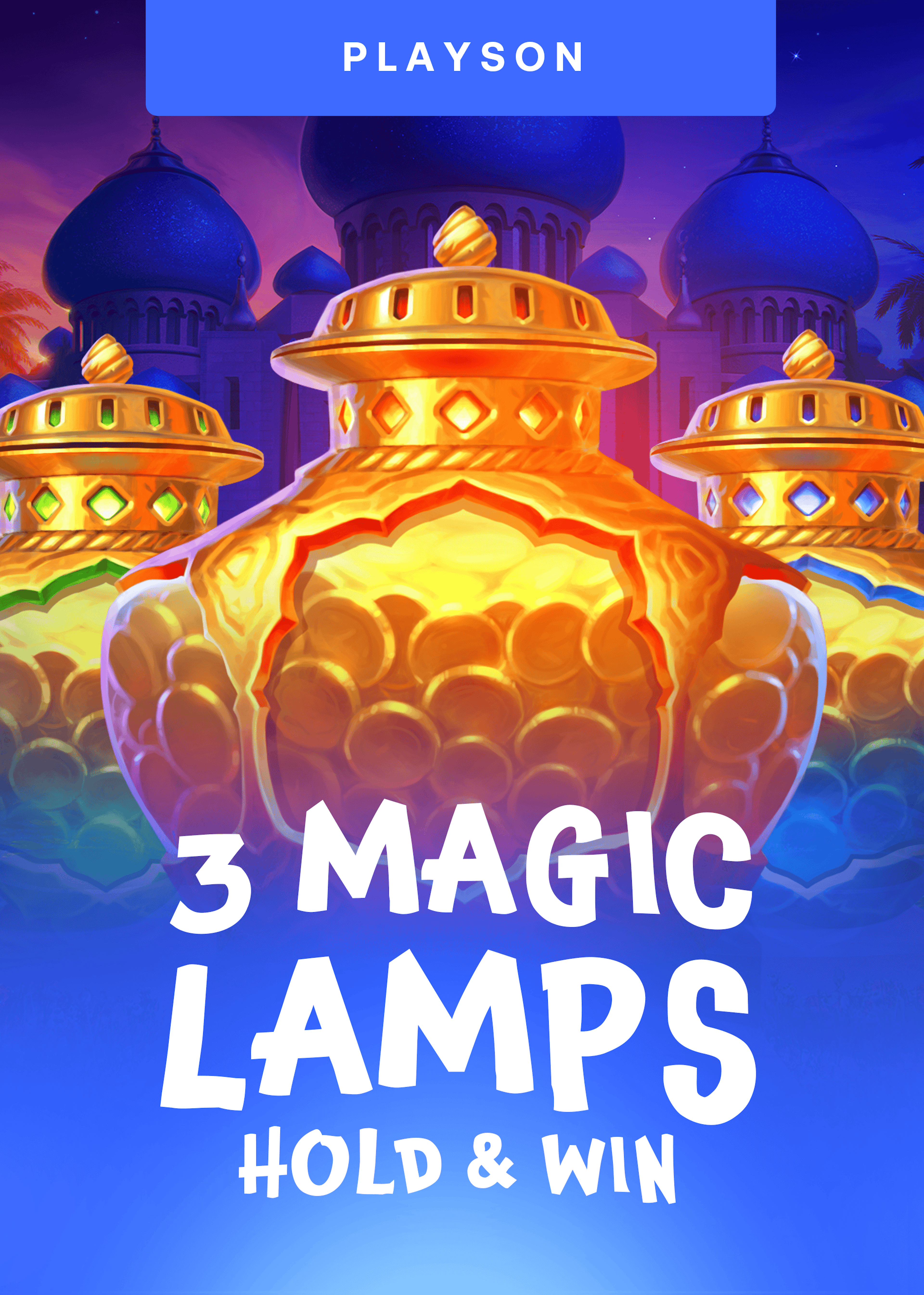 3 Magic Lamps: Hold and Win