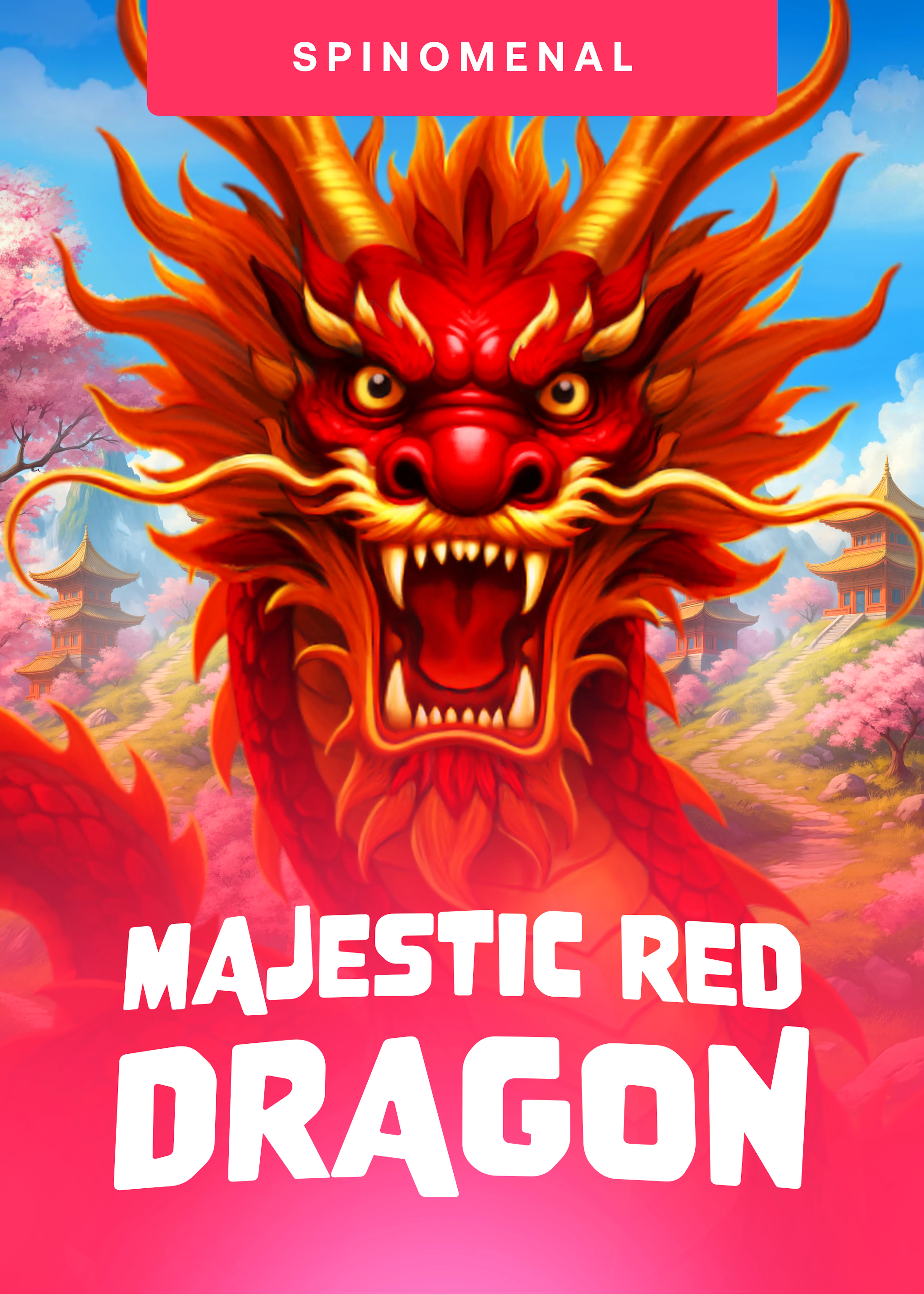 Majestic Red Dragon
