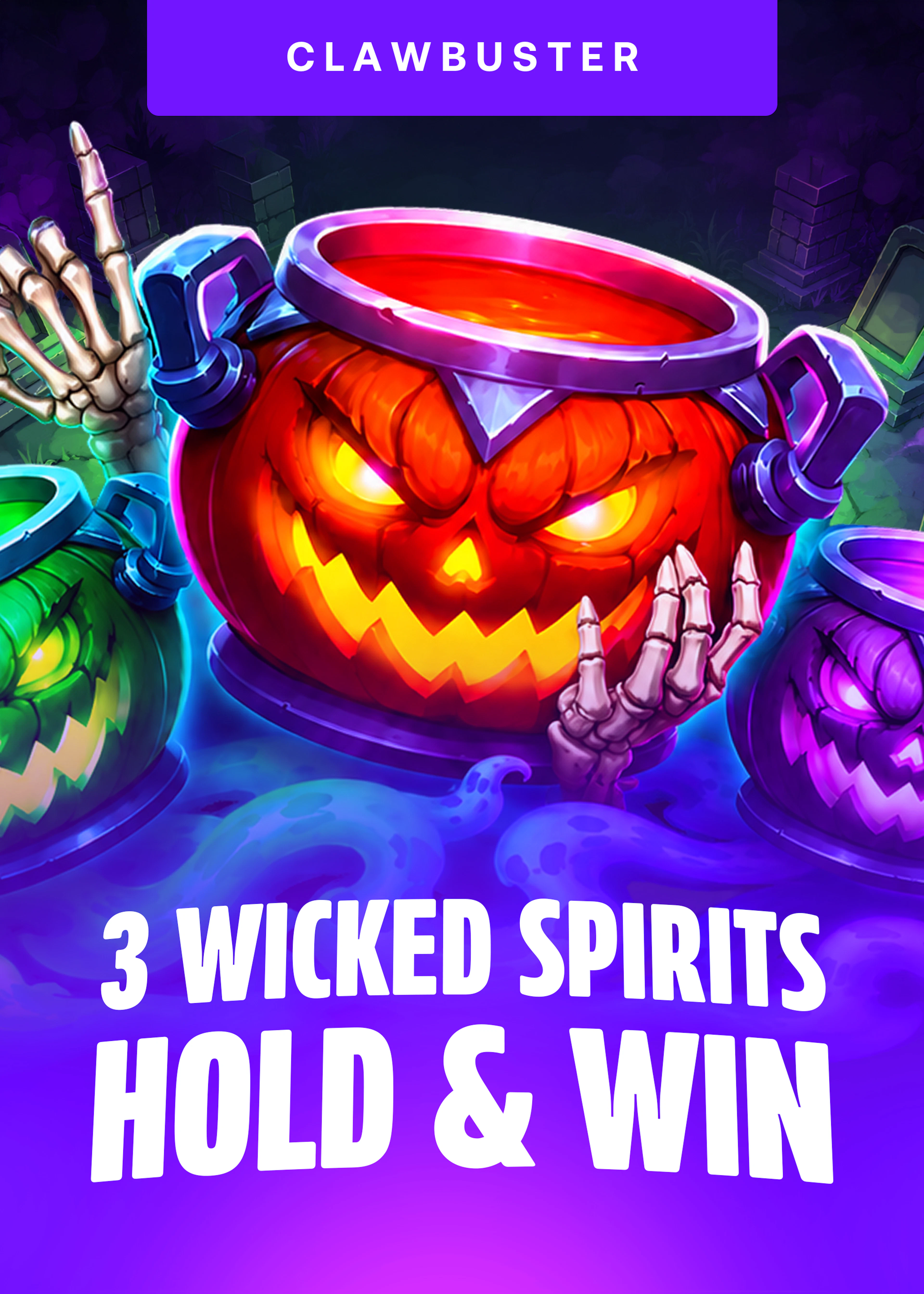 3 Wicked Spirits: Hold&Win