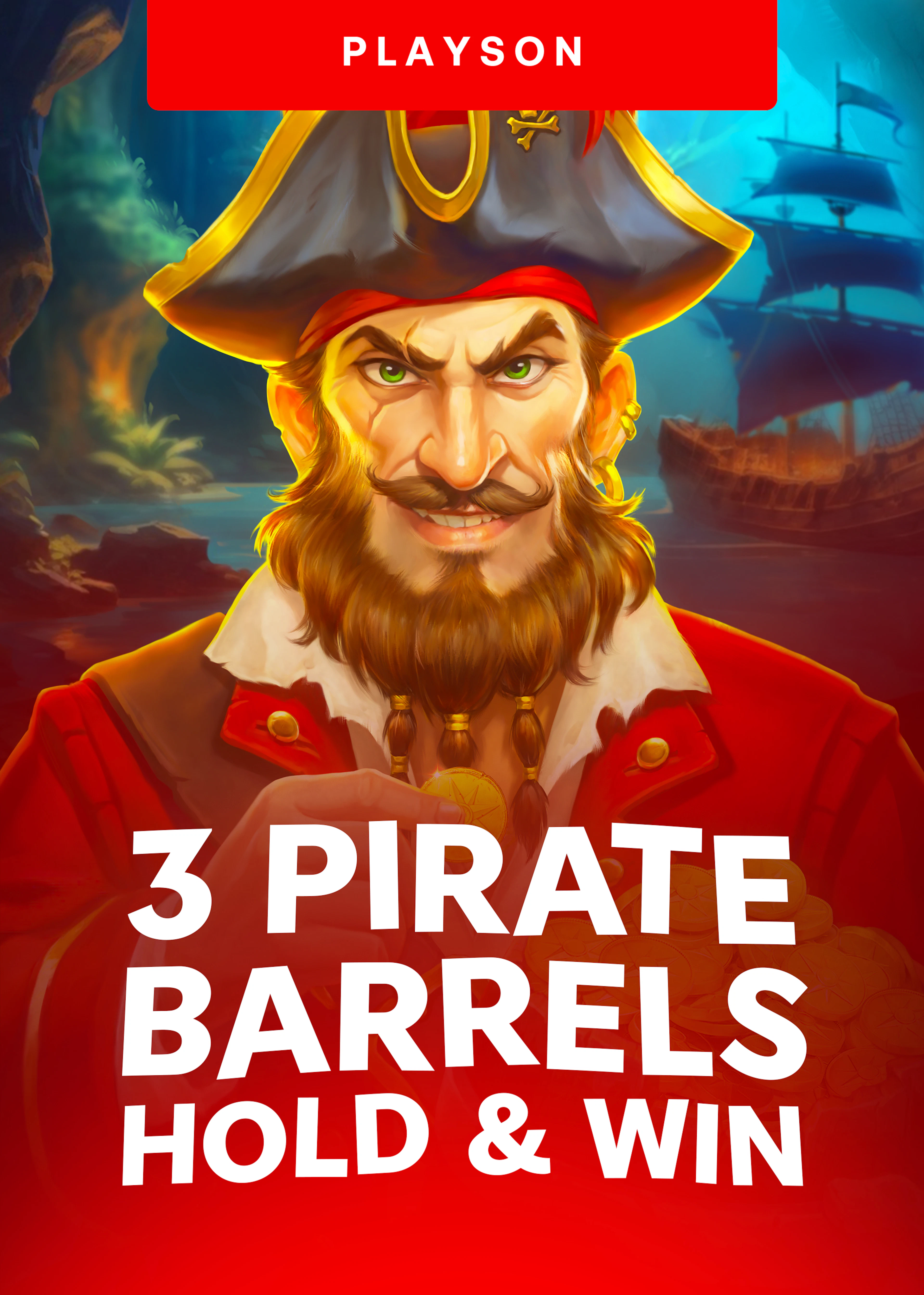 3 Pirate Barrels