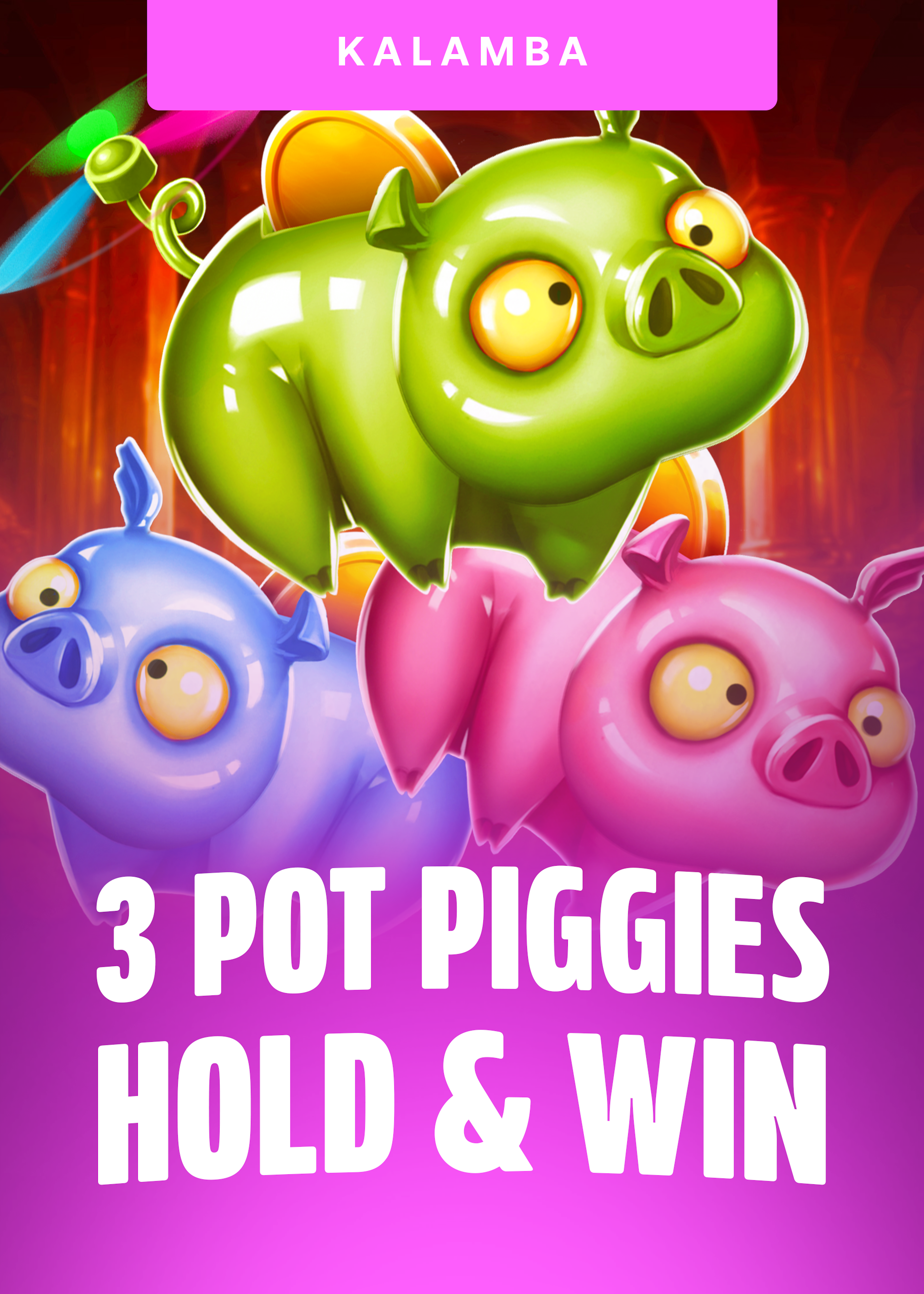3 Pot Piggies Hold and Win